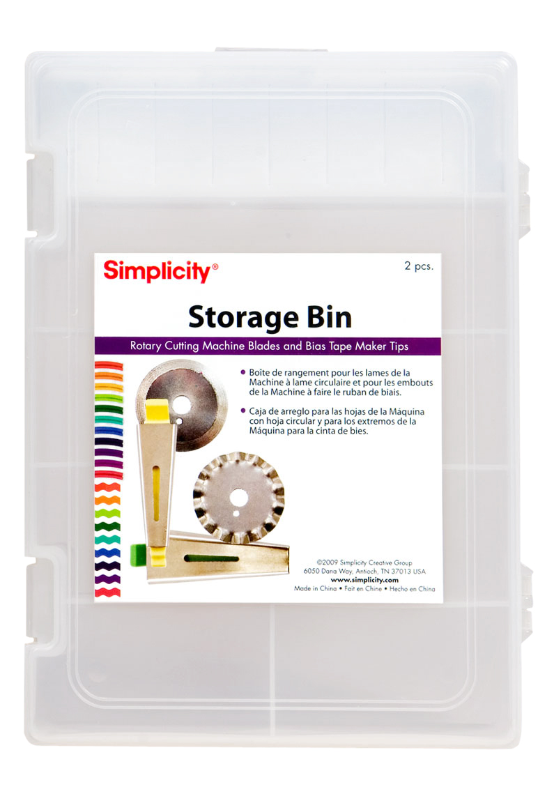 Simplicity Bias Tape Maker Binding Machine x10 Tips Double Single Fold