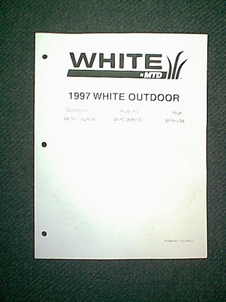 WHITE MTD 22 TON LOG BOSS LOG SPLITTER MODEL # 247D523B190 MODEL 523 | eBay