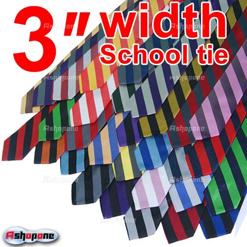 New-Strip-striped-School-Tie-Necktie
