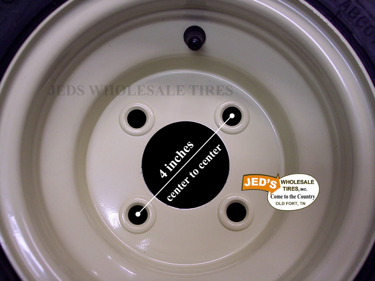 16.5x6.508 Jet Ski Trailer Tire Rim Wheel 4Hole 4ply eBay