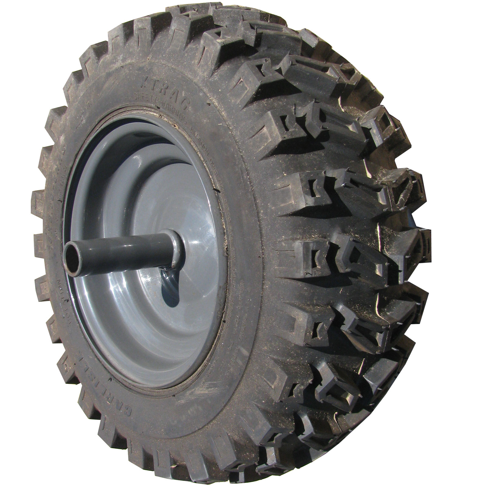 2) 16x6.508 Snow Blower Thrower Tiller TIRE RIM WHEEL ASSEMBLY