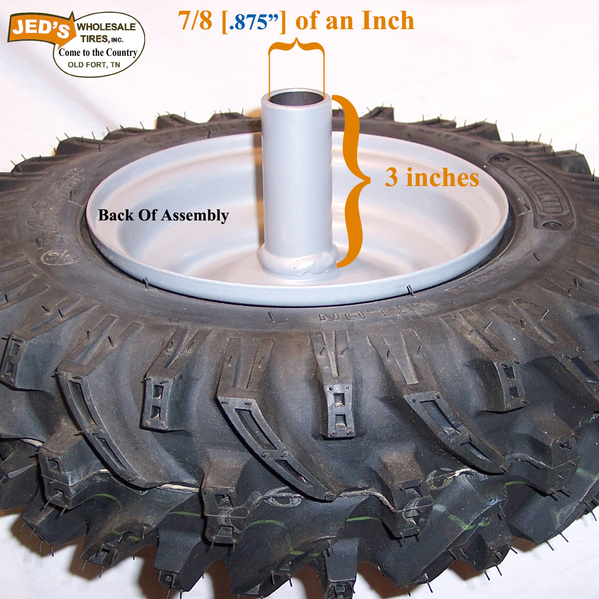 4.106 4106 Tiller Snow Blower Thrower TIRE RIM WHEEL ASSEMBLY Sears