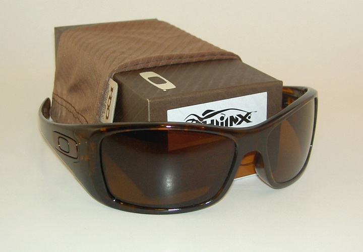 Classic Oakley Polarized Hijinx Glasses Black Frame Brown Lens