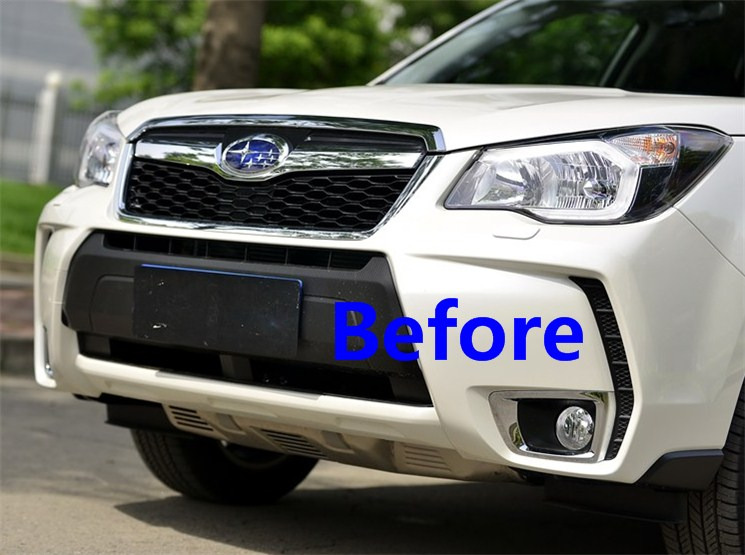 Subaru Forester 14 2015 2016 Replace Chrome LED Daytime Running light