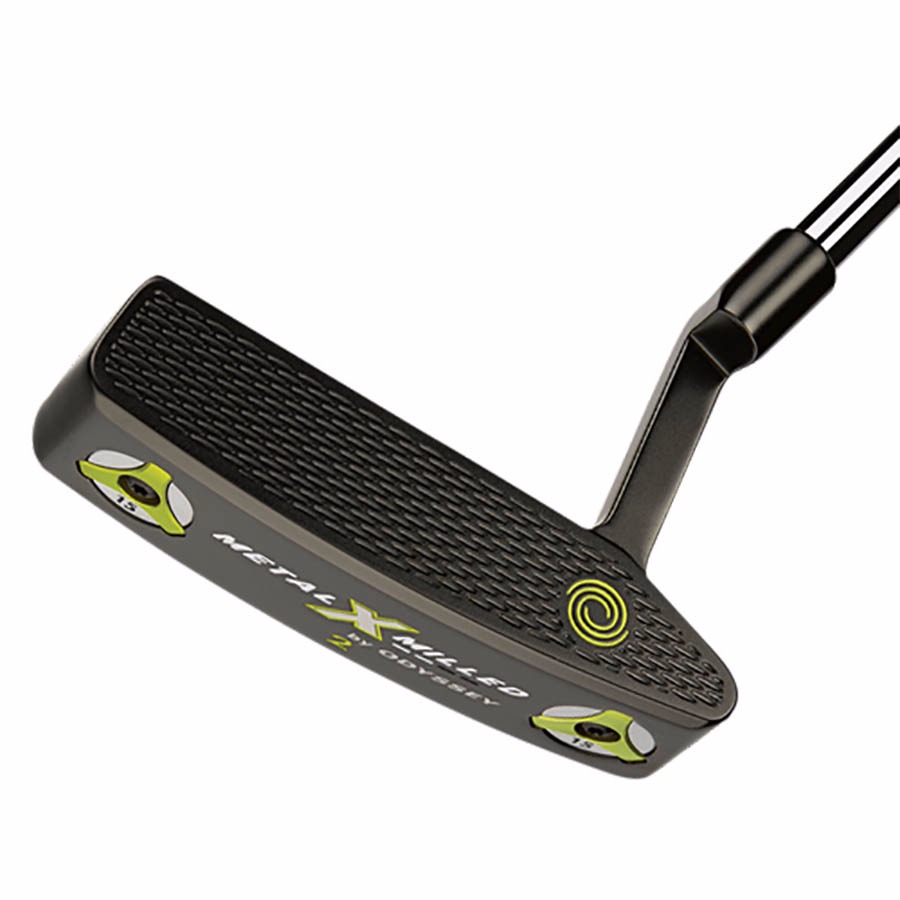 NEW Odyssey MetalX Milled 2 Blade Putter & Weight KIT, H/C 33" 34" 35