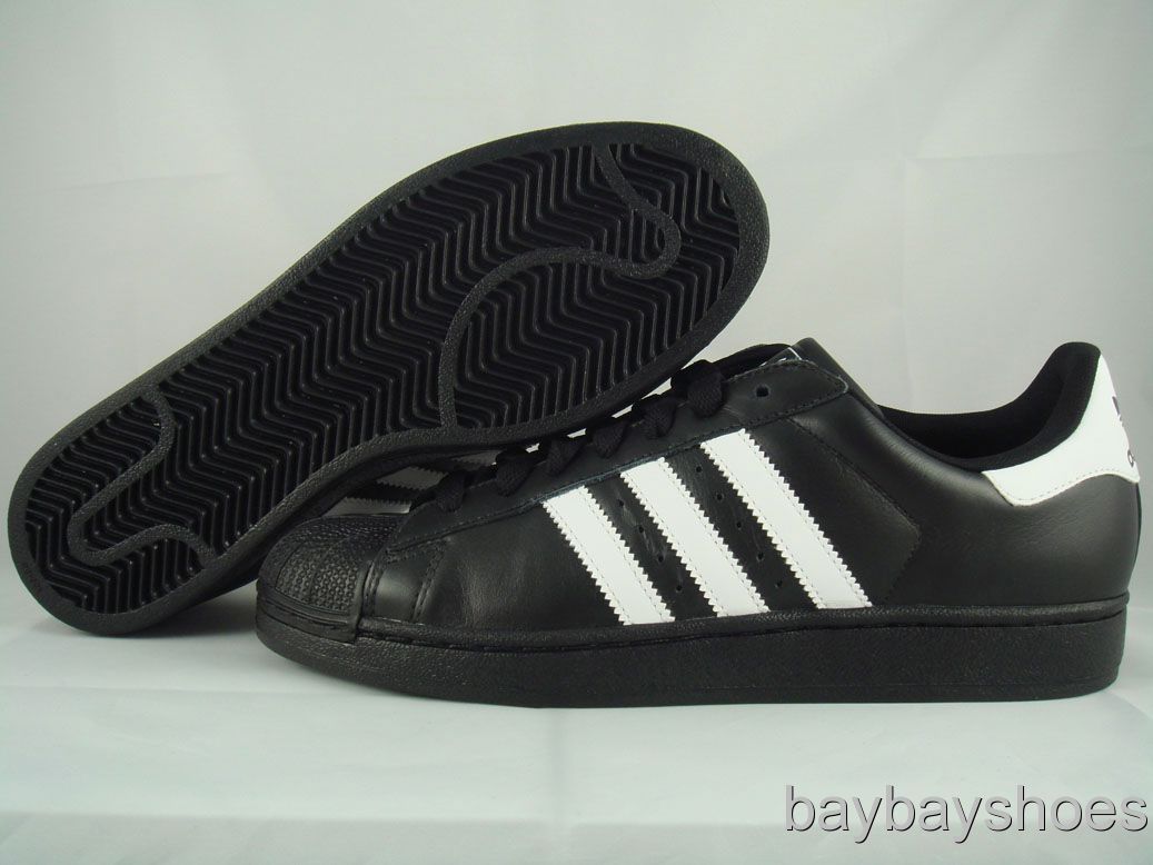 adidas superstar 2 black white