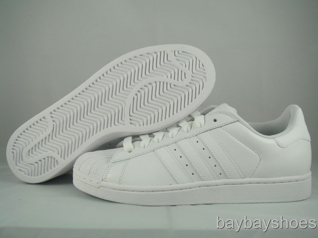 adidas superstar 2 all white