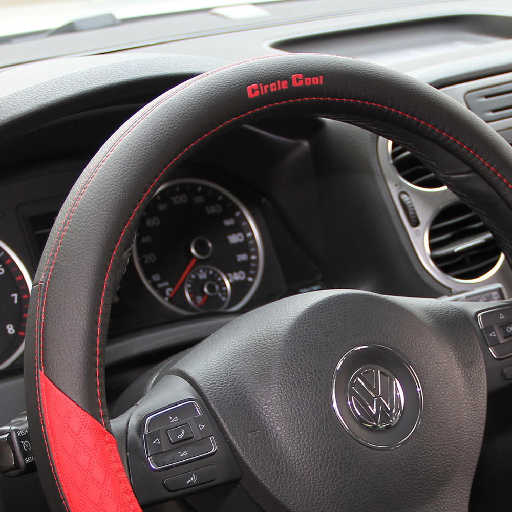 58011-14 Acura Steering Wheel Overlay Cover Red/Yellow/Orange/White Pvc Leather - Bild 4 von 32