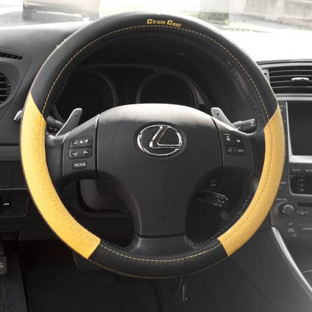 58011-14 Acura Steering Wheel Overlay Cover Red/Yellow/Orange/White Pvc Leather - Bild 10 von 32