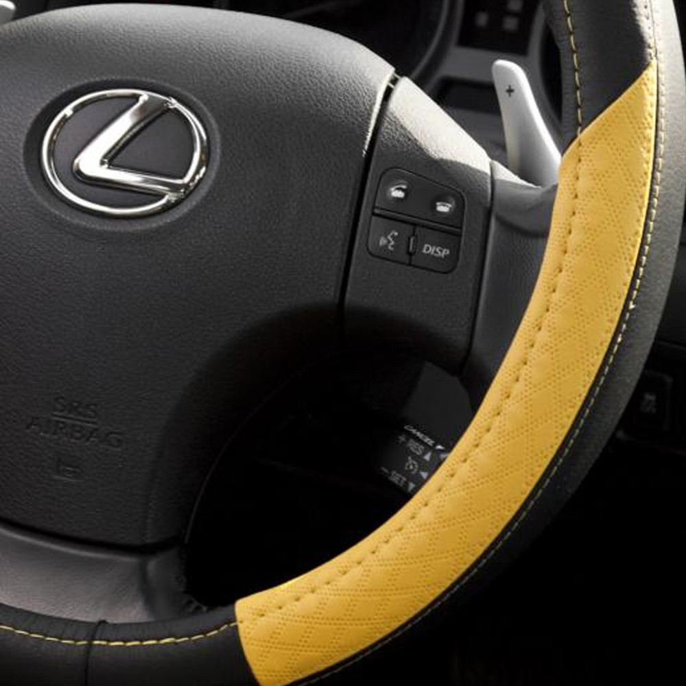 58011-14 Acura Steering Wheel Overlay Cover Red/Yellow/Orange/White Pvc Leather - Bild 14 von 32