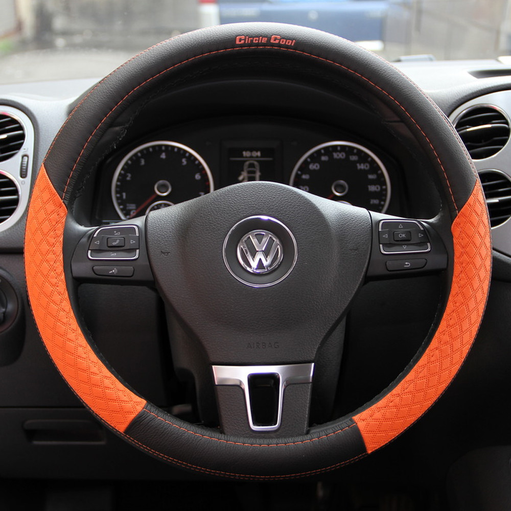 58011-14 Acura Steering Wheel Overlay Cover Red/Yellow/Orange/White Pvc Leather - Bild 18 von 32