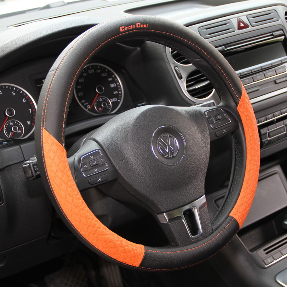 58011-14 Acura Steering Wheel Overlay Cover Red/Yellow/Orange/White Pvc Leather - Bild 19 von 32