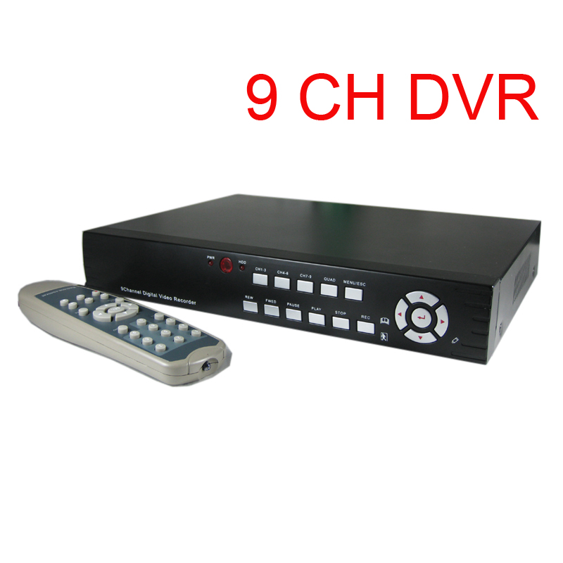 CCTV 9CH 500G HDD DVR Support NETWORK/USB2.0/PTZ/VGA 