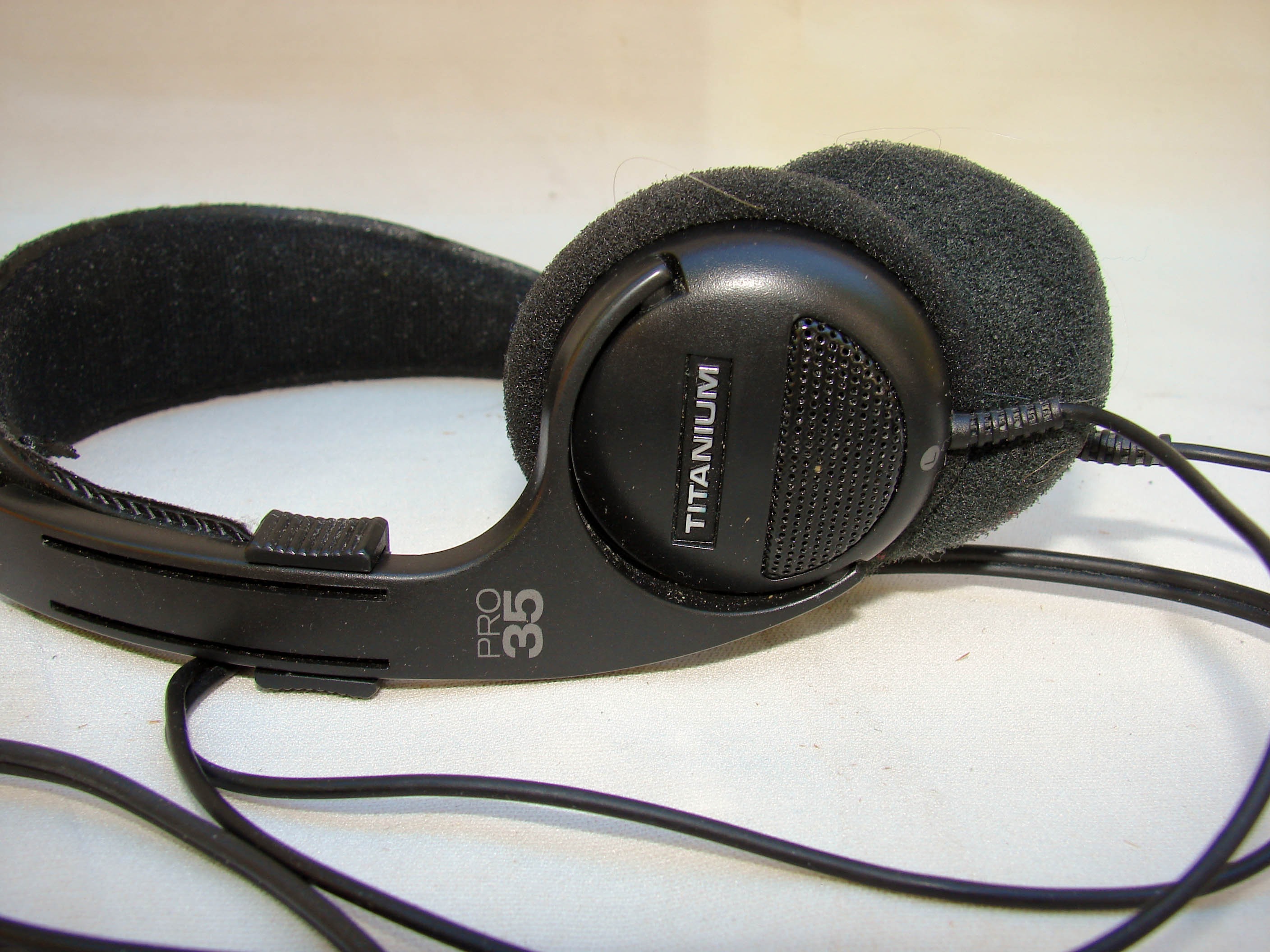 Koss Pro35 Titanium Optimus Stereo Headphones 5.5' Cord