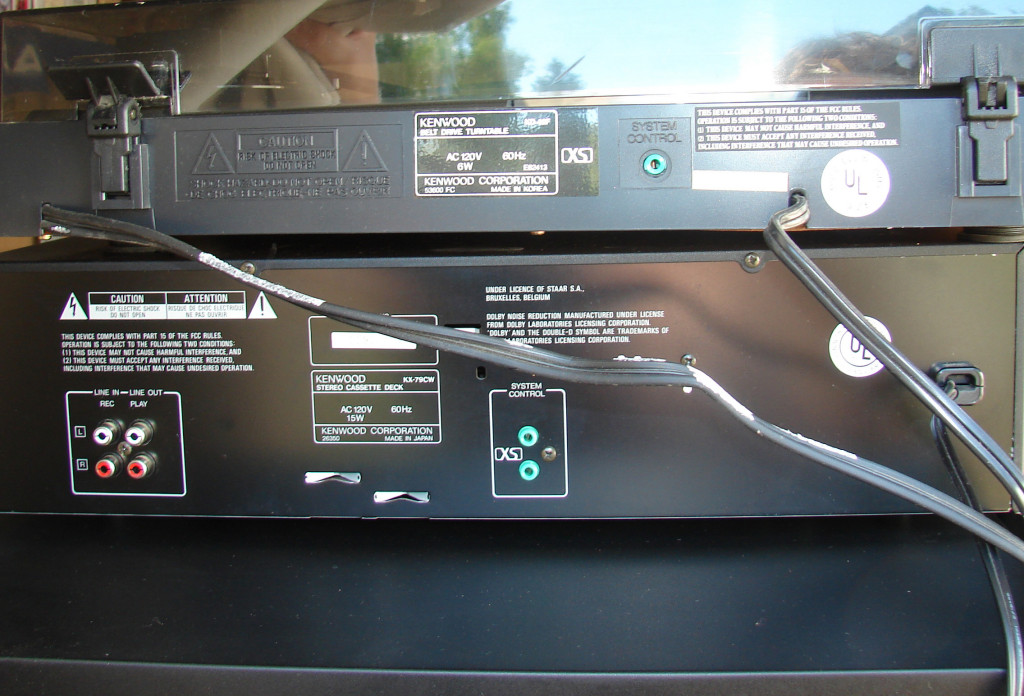 COMPLETE Kenwood Stereo System-6 Components PLUS 2 Speakers-Turntable