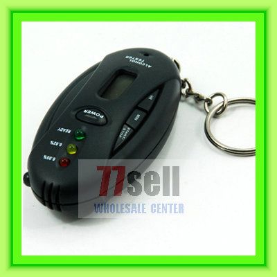 Best Alcohol Breathalyzer Breath Tester Timer Keychain