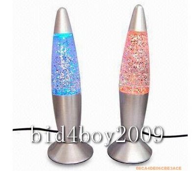 USB Multi Color Changing Lava Lamp LED Mood Light New