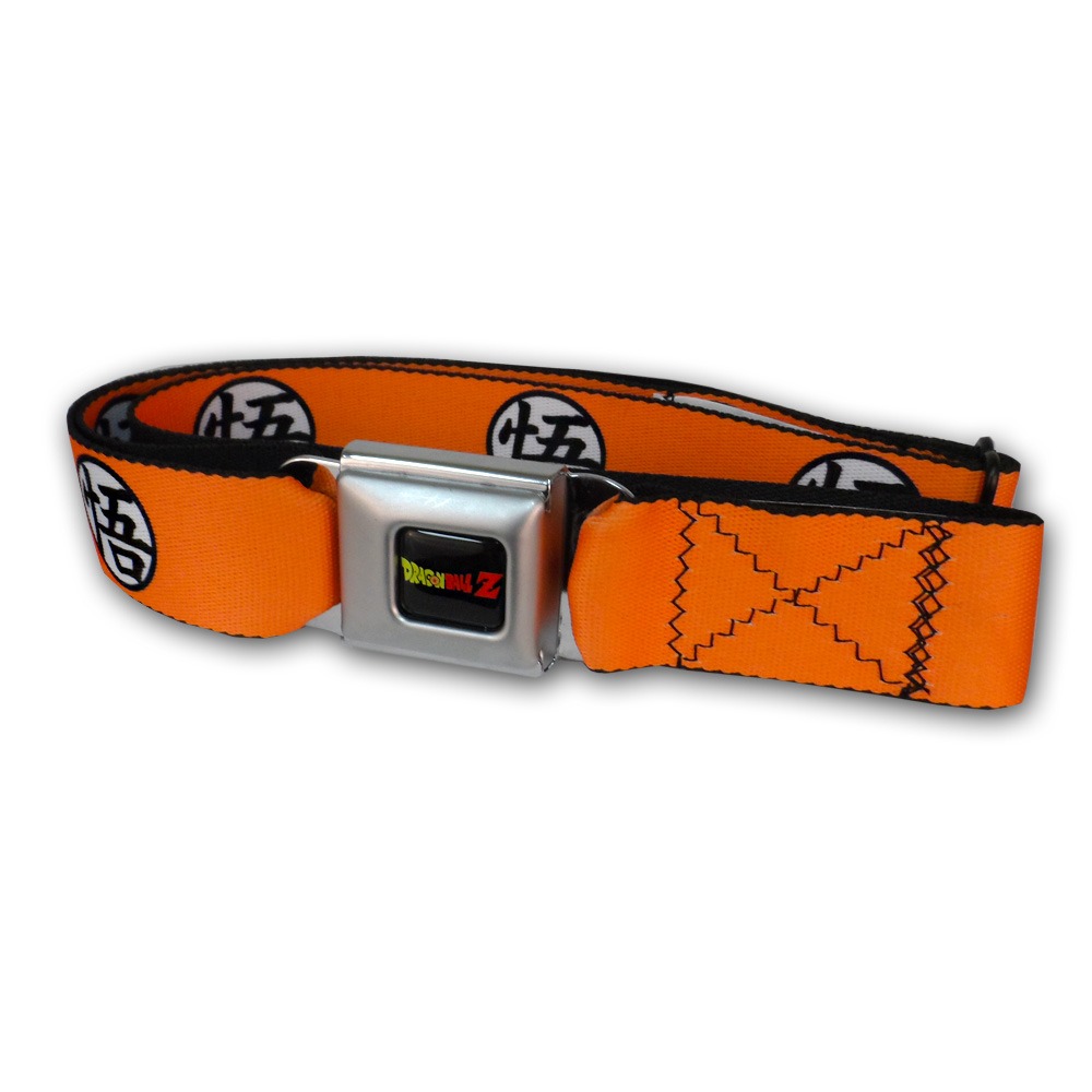 Dragonball Z Goku Symbol DBZ Anime Licensed Dragon Ball Seatbelt Belt