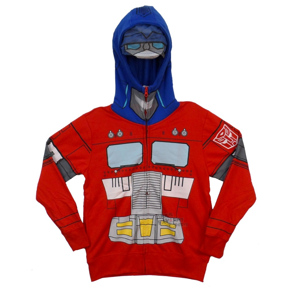 Transformers Autobot Optimus Prime Costume Licensed Hoodie Boys 57 eBay