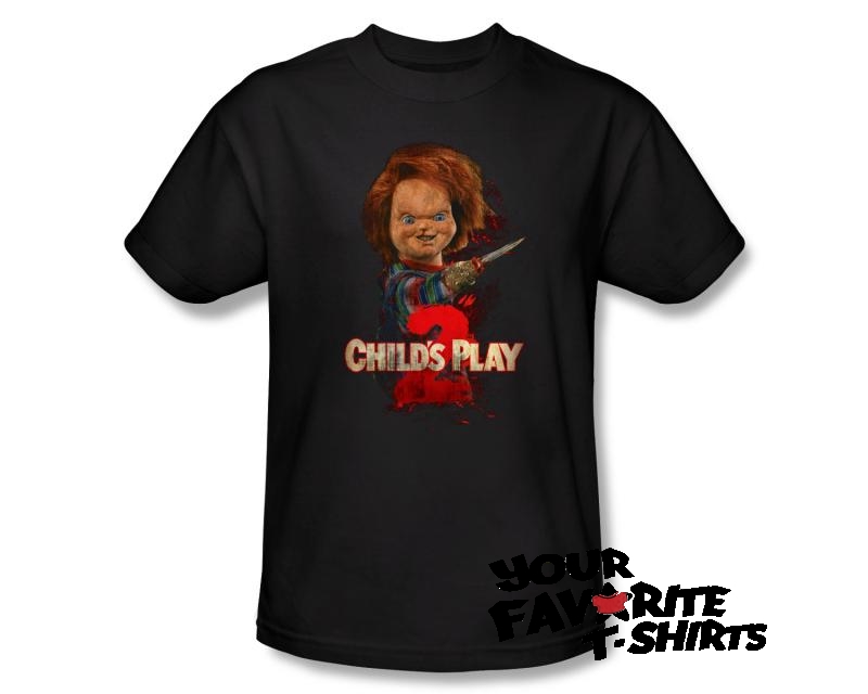 Officially-Licensed-Childs-Play-2-Heres-Chucky-Adult-Shirt-S-3XL