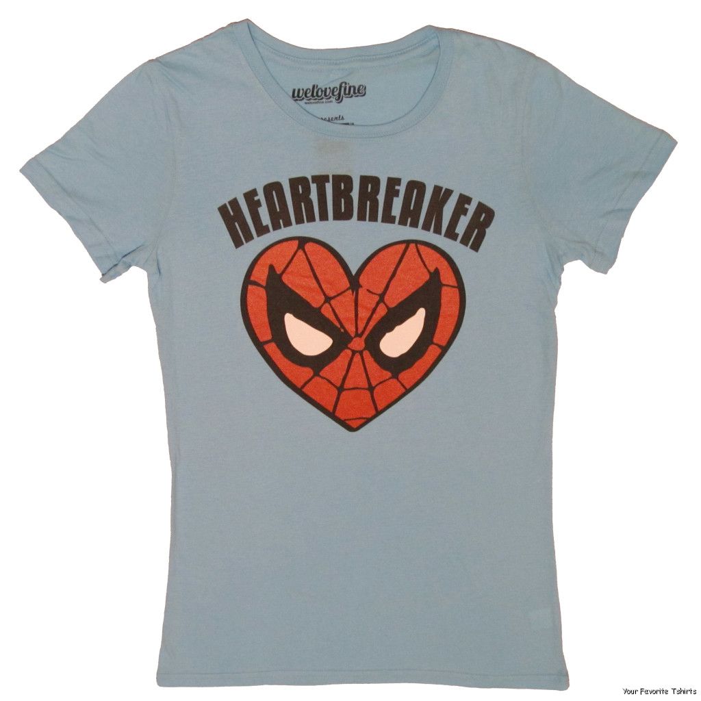 spidey heart shirt