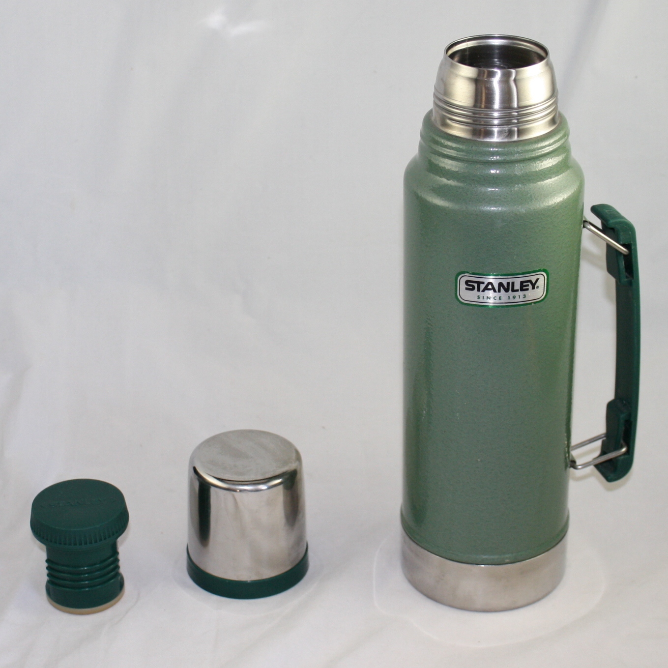 Aladdin Stanley Stainless Steel Vacuum Bottle Thermos 1.1 Qt Quart1 Liter 34oz eBay