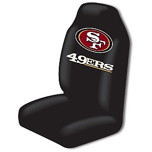 Set of 2 NFL San Francisco 49ers Car Seat Covers