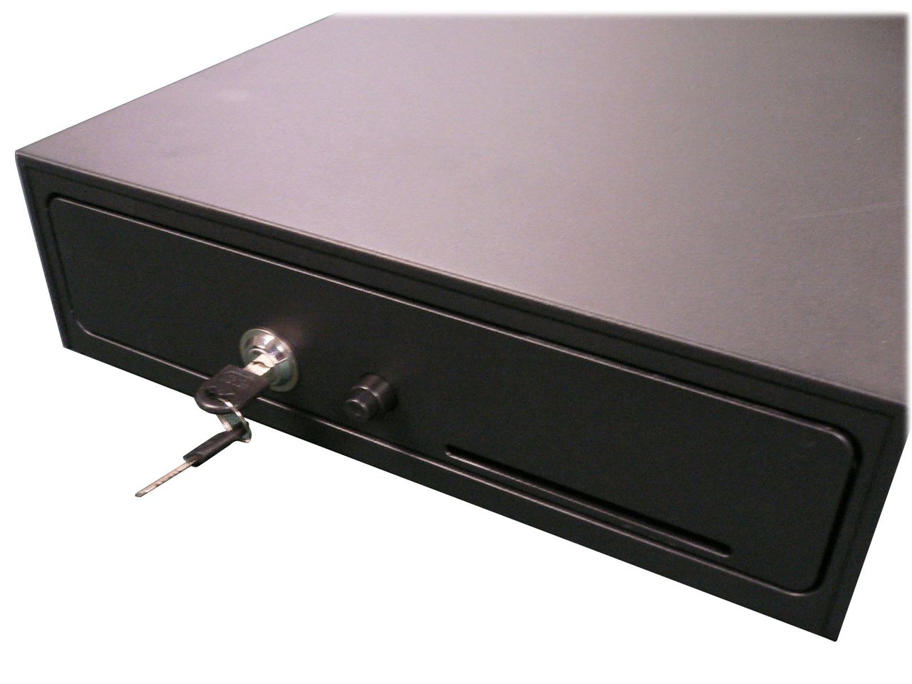 New Space Saving Compact Cash Drawer Cashier Coin Slot Black eBay