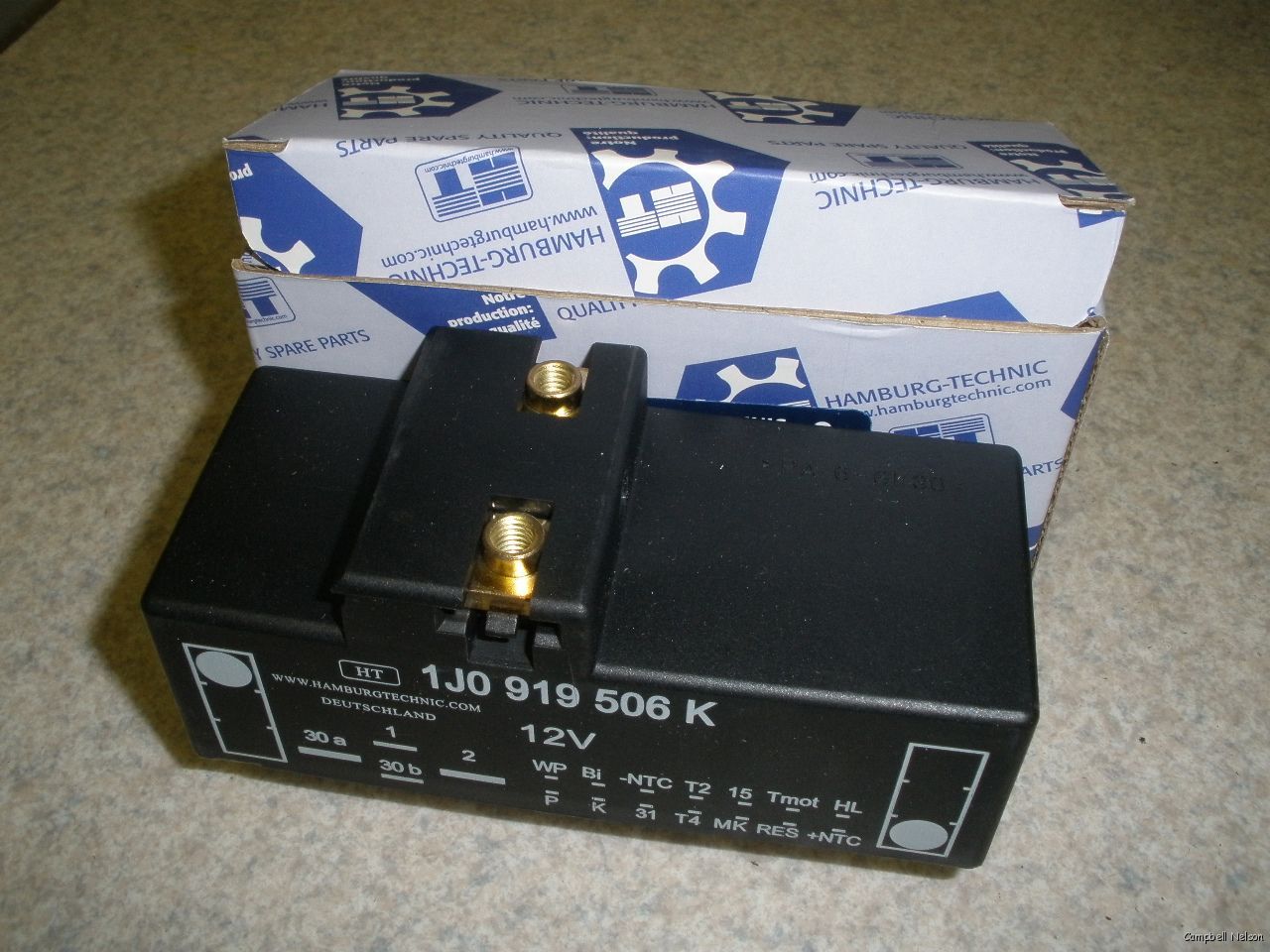 VW Jetta Golf Beetle TT Fan Control Relay Module 506K eBay