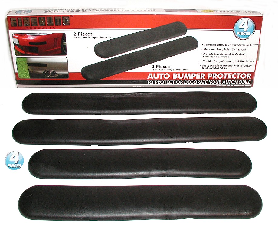 (1) BOX OF 4 Auto Cars Trucks BUMPER GUARDS / PROTECTORS Self