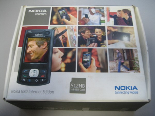 NOKIA N80 MOBILE CELL PHONE+1GB MEMORY UNLOCKED in BOX