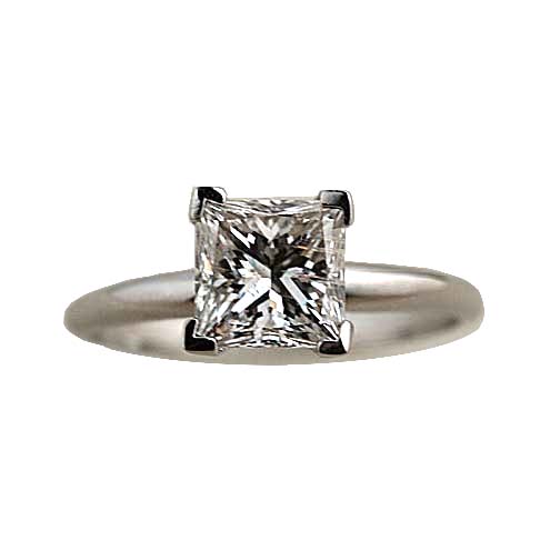 Details about 2.00 CARAT IVS2 PRINCESS CUT DIAMOND ENGAGEMENT RING