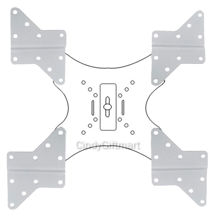 4x VESA 200 above Adapter Extension Plates for LED TV Wall Mount