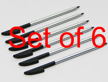 6 Stylus Touch Pen for Qtek S200 O2 XDA I-mate Jamin