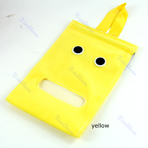 Hanging Tissue Holder Dispenser Cover Plush Cloth Toilet Paper