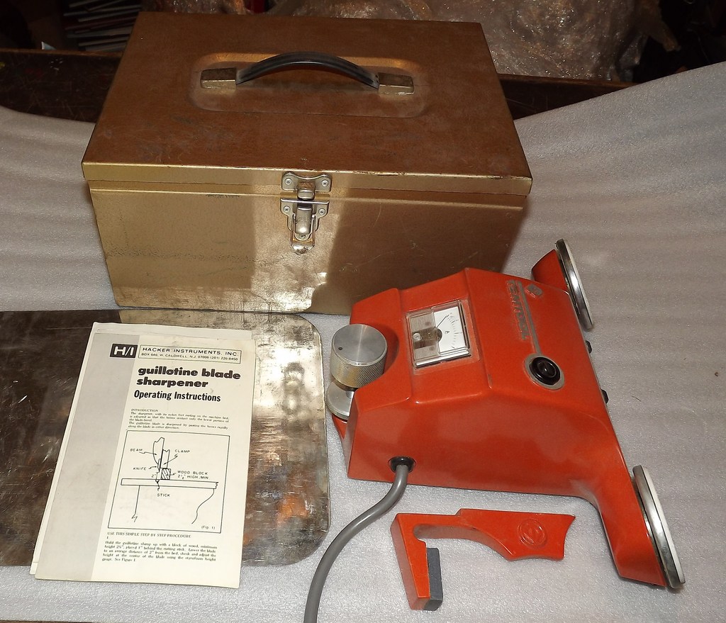 Hacker Instruments Temtool Guillotine Microtome Knife Blade Sharpener