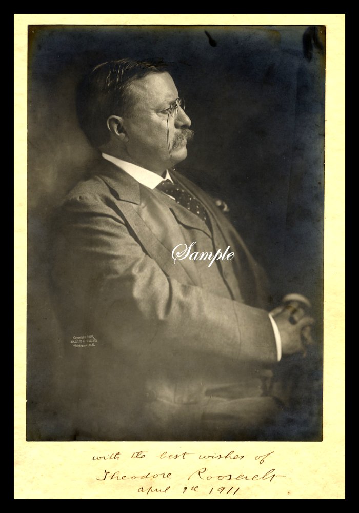 TEDDY ROOSEVELT rare LARGE PHOTO REPRINT
