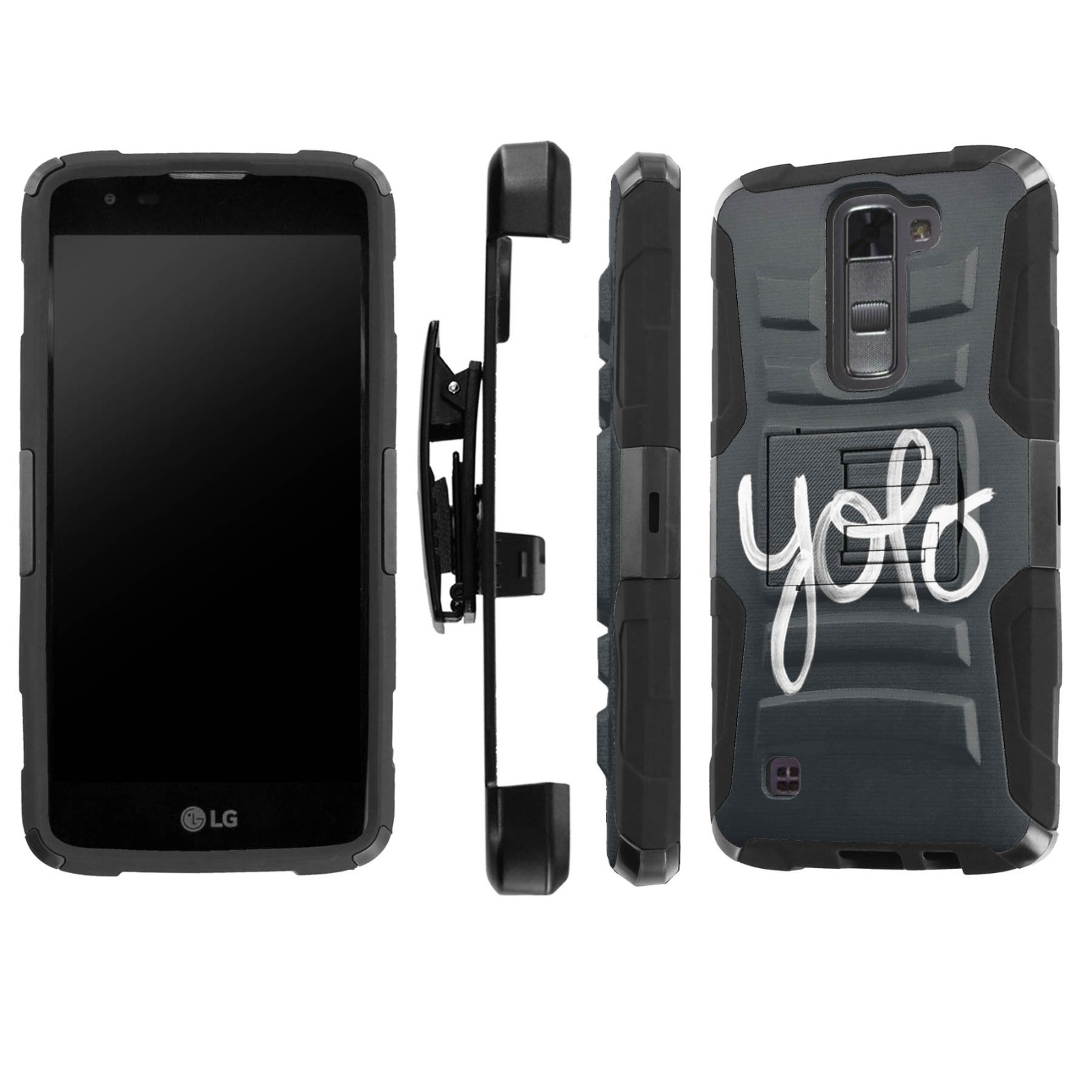 lg k7 k8 tribute5 phoenix2 escape3 treasure holster stand armor t ebay lg k7 k8 tribute5 phoenix2 escape3 treasure holster stand armor t ebay