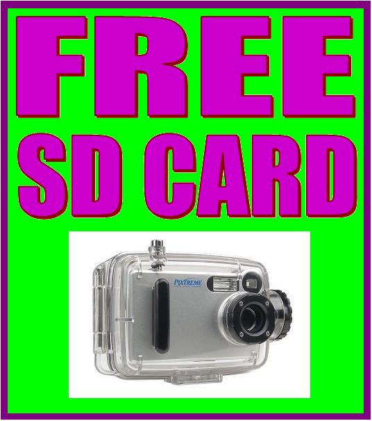 1.3 MP Waterproof DIGITAL Camera & VIDEO snorkel NEW
