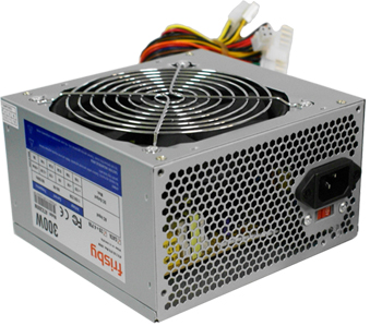300 Watt ATX Computer PC Case Power Supply Sata 24 PIN