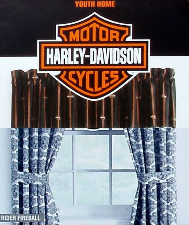 Harley davidson curtain on Shoppinder