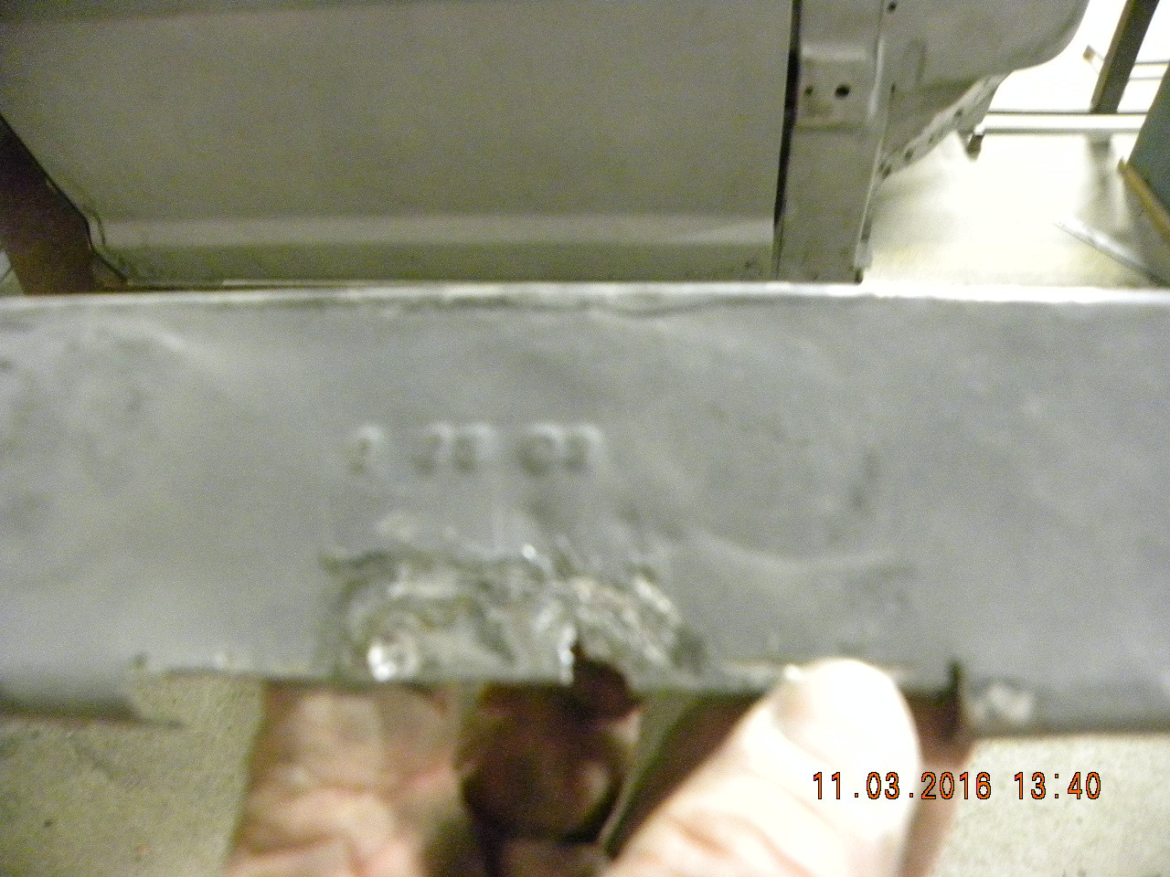 Dented Frame Rail repair pictures Vintage Mustang Forums