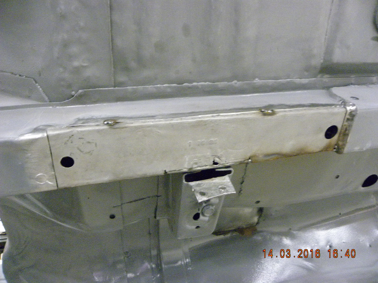 Dented Frame Rail repair pictures Vintage Mustang Forums