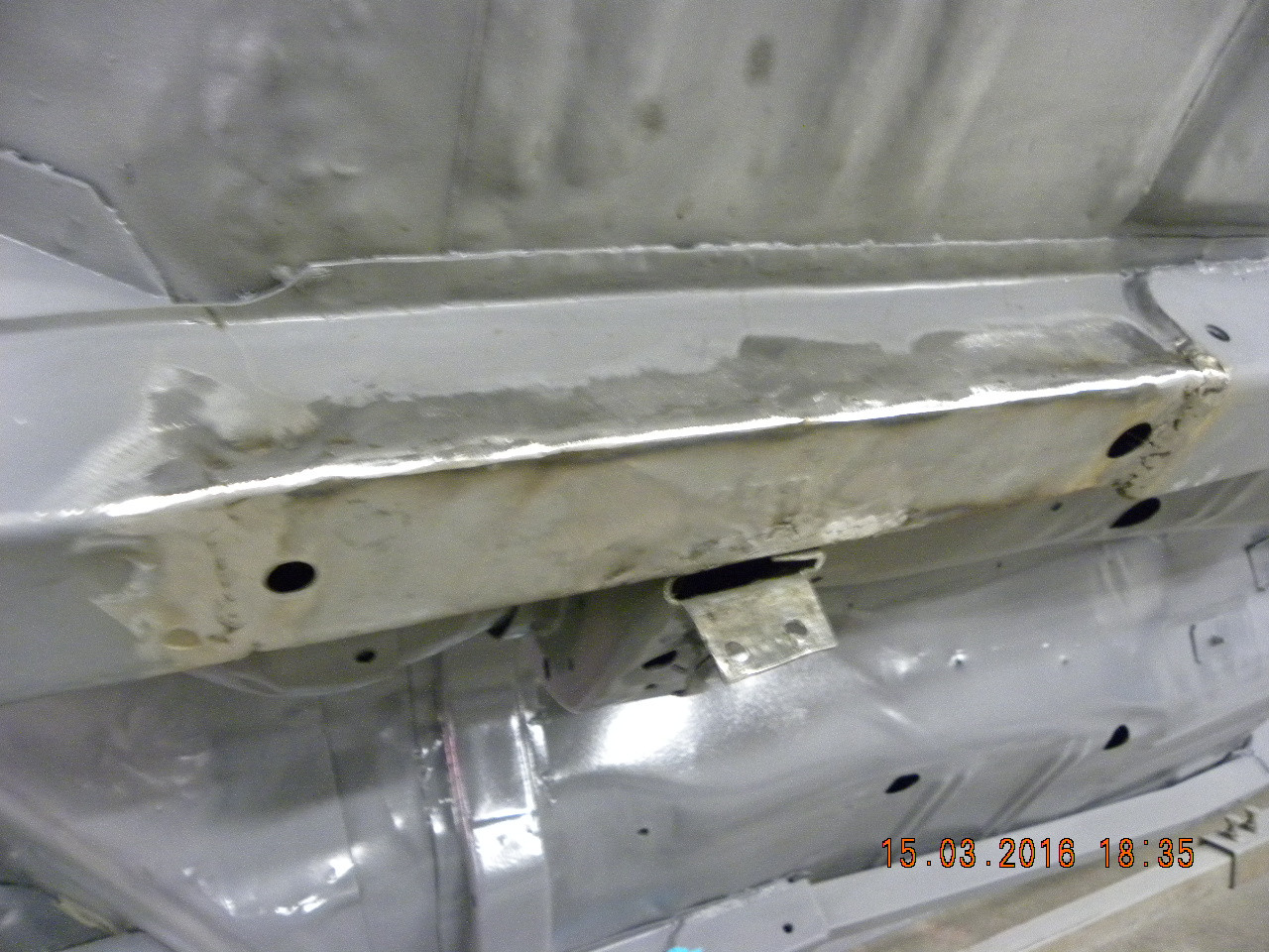 Dented Frame Rail repair pictures Vintage Mustang Forums