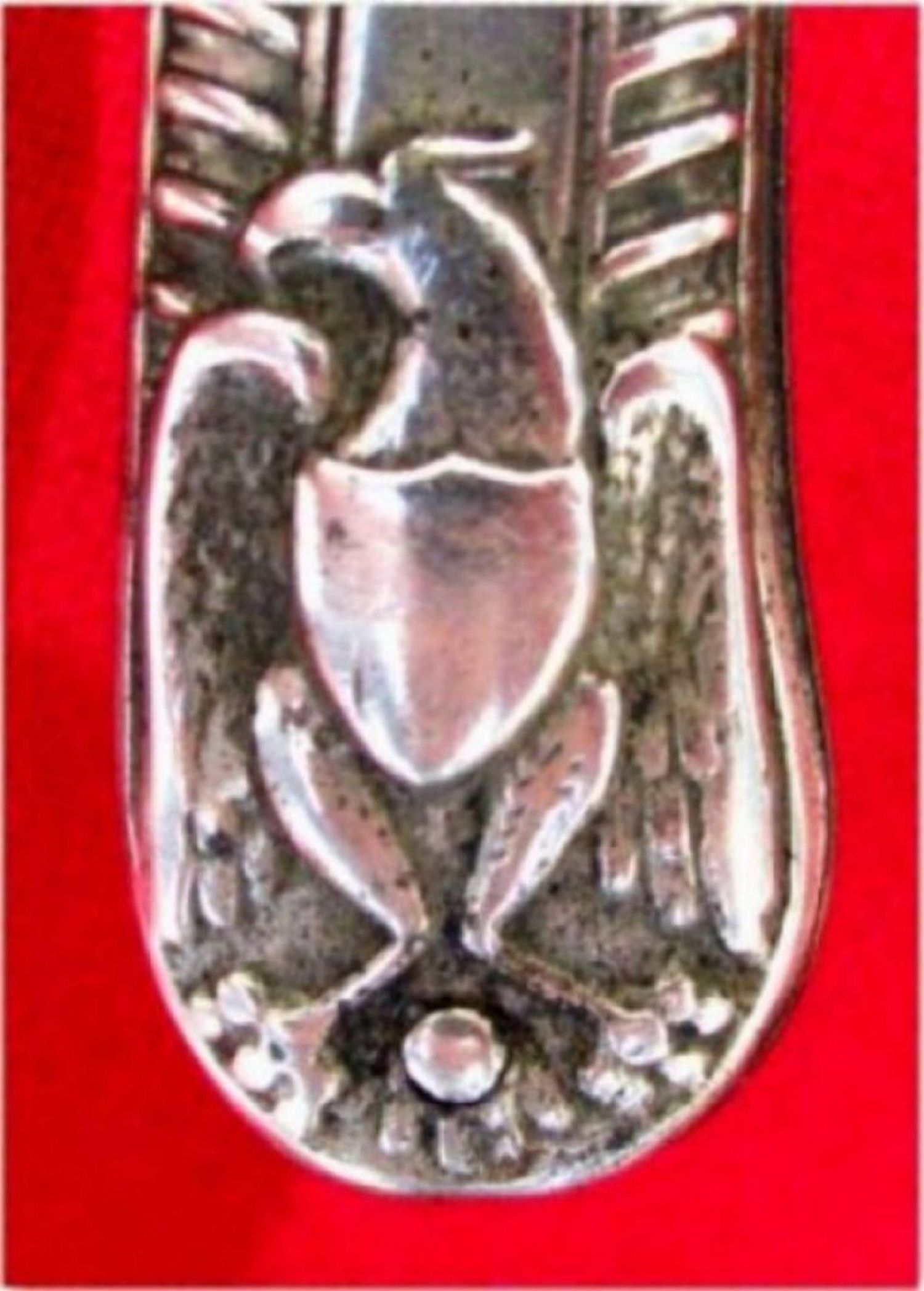 RARE! 1830s SHEFFIELD AMERICAN EAGLE FOLDING DIRK KNIFE