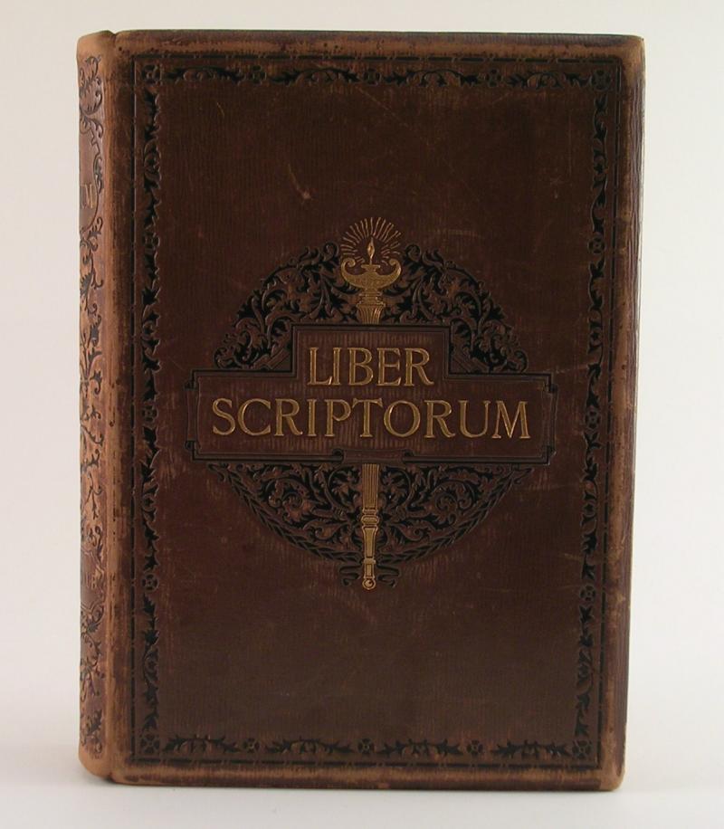 Rare Book Liber Scriptorum Twain Roosevelt Carnegie
