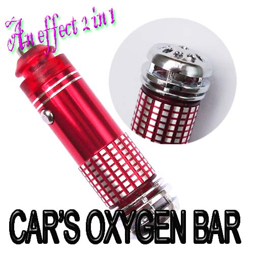 Fresh Air Purifier Oxygen Bar Ionize Mini for Auto Car