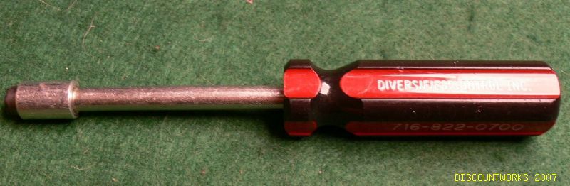 8 SIDED STAR SECURITY CABLE BOX KEY DIVERSIFIED RARE!