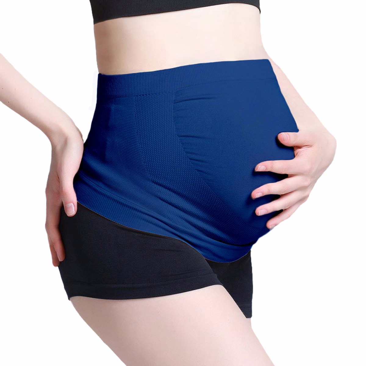 Women's 3Pack Maternity Seamless PressureReduction Support Belly Band