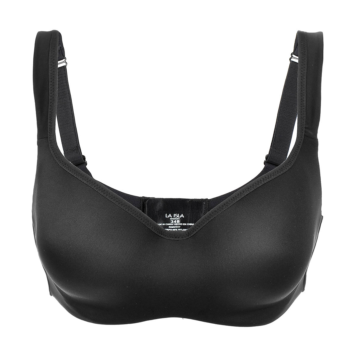 La Isla Smooth FullCoverage WideStraps U/W Contour TShirt